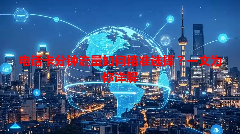电话卡分钟流量如何精准选择？一文为你详解