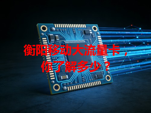 衡阳移动大流量卡，你了解多少？
