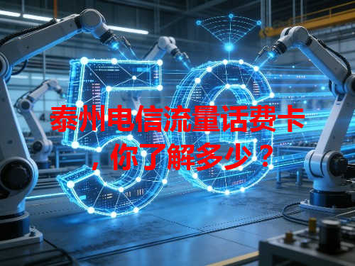 泰州电信流量话费卡，你了解多少？