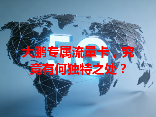 大鹏专属流量卡，究竟有何独特之处？