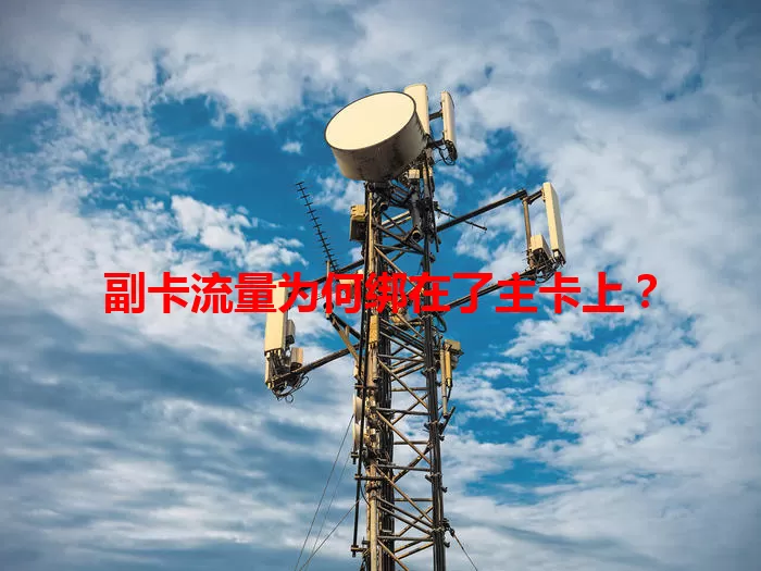 副卡流量为何绑在了主卡上？