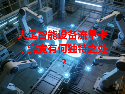 大足智能设备流量卡，究竟有何独特之处？