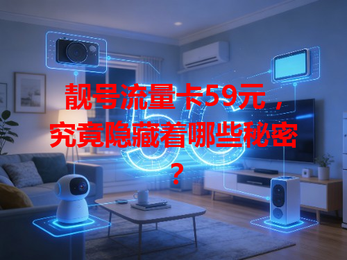 靓号流量卡59元，究竟隐藏着哪些秘密？