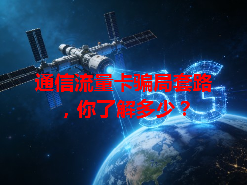 通信流量卡骗局套路，你了解多少？