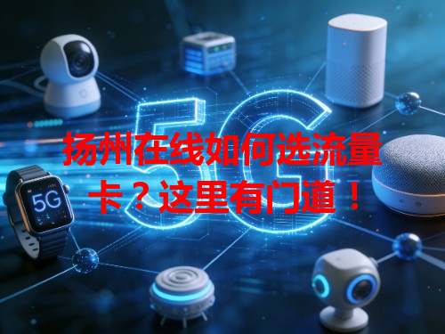 扬州在线如何选流量卡？这里有门道！
