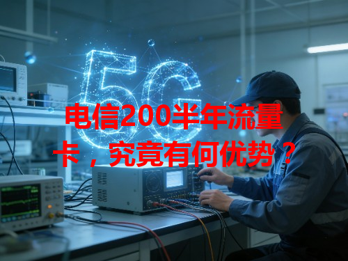 电信200半年流量卡，究竟有何优势？