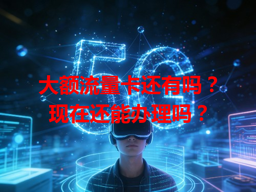 大额流量卡还有吗？现在还能办理吗？