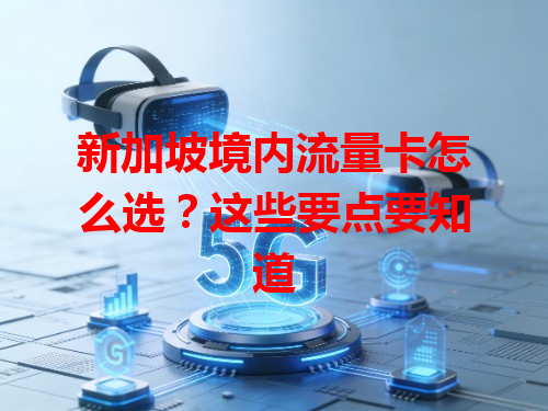 新加坡境内流量卡怎么选？这些要点要知道