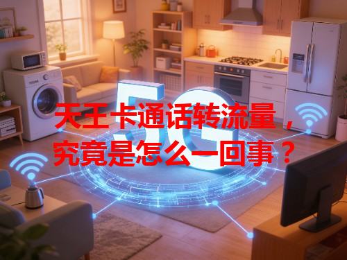 天王卡通话转流量，究竟是怎么一回事？