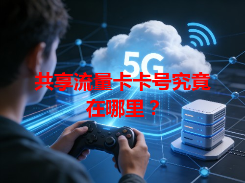 共享流量卡卡号究竟在哪里？