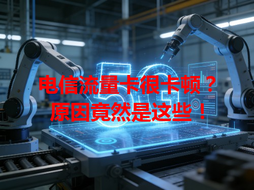 电信流量卡很卡顿？原因竟然是这些！