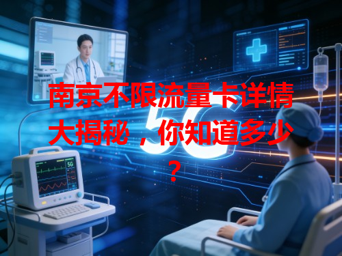 南京不限流量卡详情大揭秘，你知道多少？