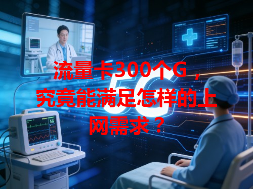 流量卡300个G，究竟能满足怎样的上网需求？