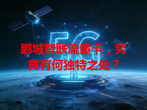 鹏城智联流量卡，究竟有何独特之处？