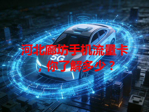 河北廊坊手机流量卡，你了解多少？