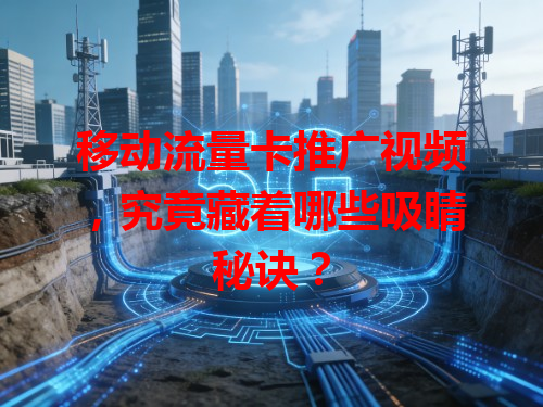 移动流量卡推广视频，究竟藏着哪些吸睛秘诀？