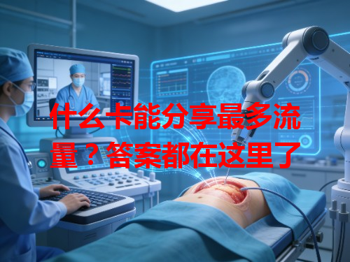 什么卡能分享最多流量？答案都在这里了
