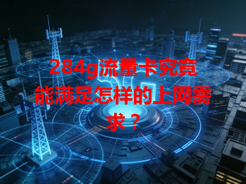 284g流量卡究竟能满足怎样的上网需求？