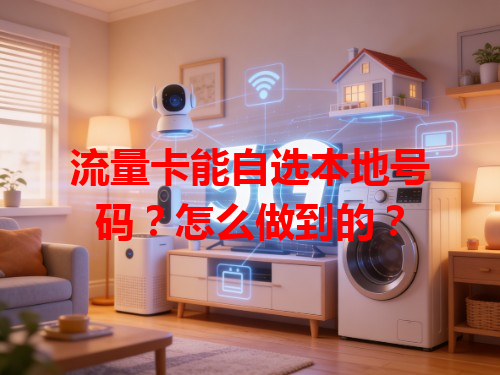 流量卡能自选本地号码？怎么做到的？