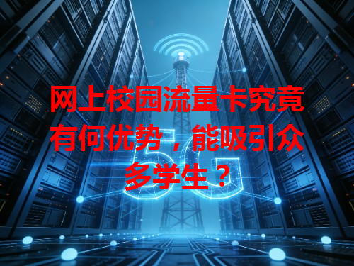网上校园流量卡究竟有何优势，能吸引众多学生？