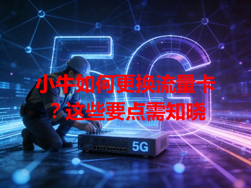 小牛如何更换流量卡？这些要点需知晓