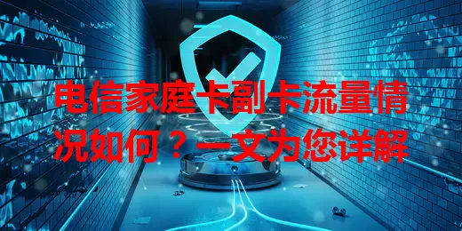 电信家庭卡副卡流量情况如何？一文为您详解