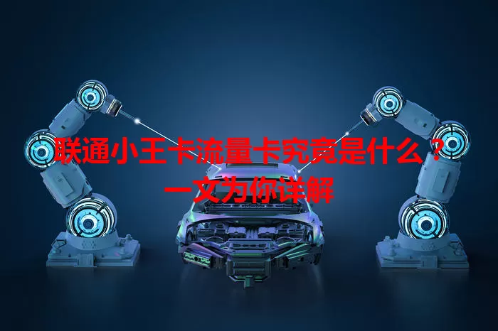 联通小王卡流量卡究竟是什么？一文为你详解