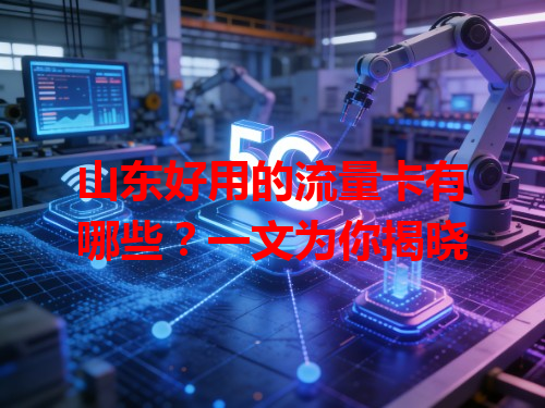山东好用的流量卡有哪些？一文为你揭晓