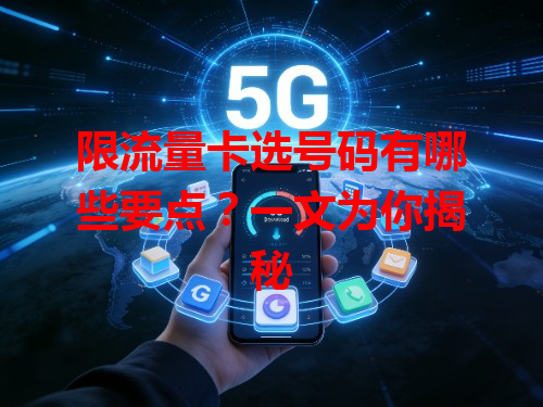 限流量卡选号码有哪些要点？一文为你揭秘
