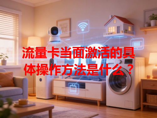 流量卡当面激活的具体操作方法是什么？