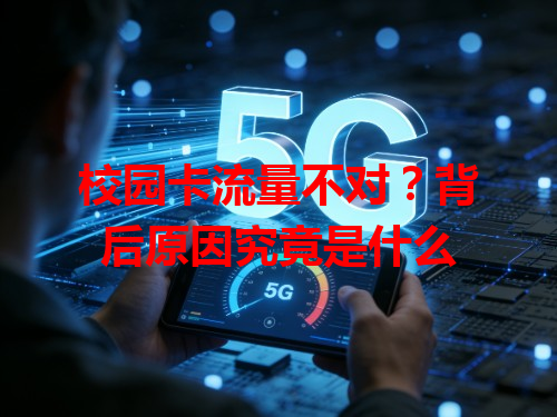 校园卡流量不对？背后原因究竟是什么