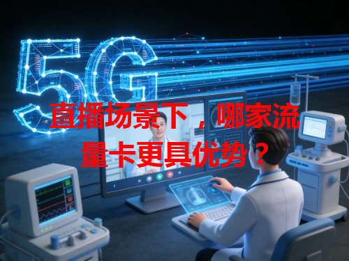 直播场景下，哪家流量卡更具优势？