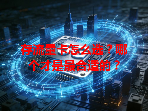 存流量卡怎么选？哪个才是最合适的？
