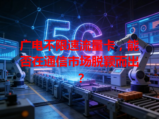 广电不限速流量卡，能否在通信市场脱颖而出？