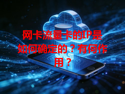网卡流量卡的IP是如何确定的？有何作用？