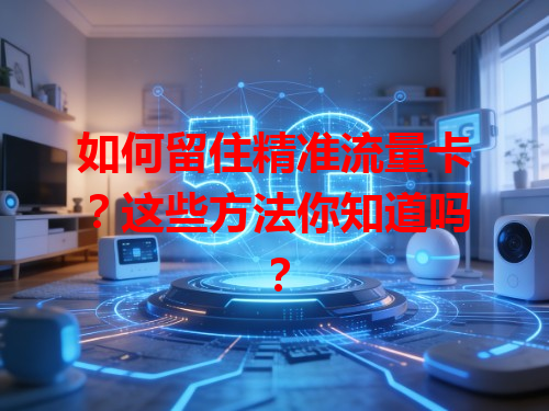 如何留住精准流量卡？这些方法你知道吗？