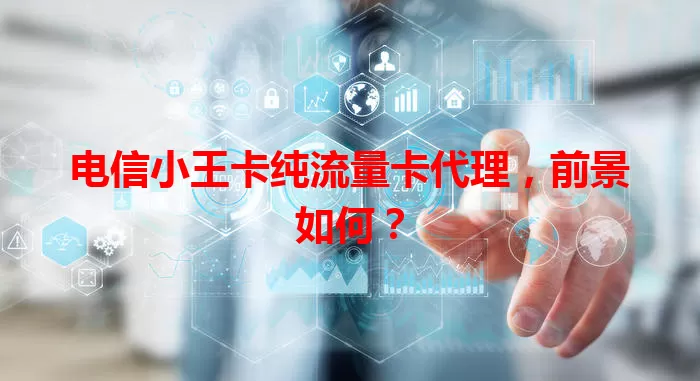 电信小王卡纯流量卡代理，前景如何？