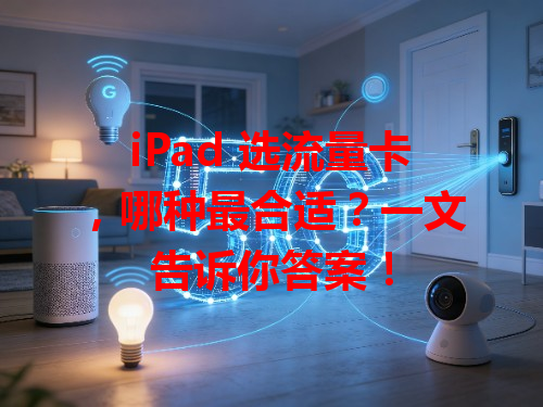 iPad 选流量卡，哪种最合适？一文告诉你答案！