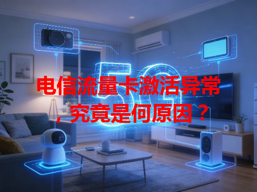 电信流量卡激活异常，究竟是何原因？