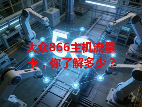 大众866主机流量卡，你了解多少？