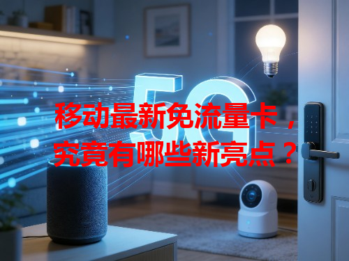 移动最新免流量卡，究竟有哪些新亮点？