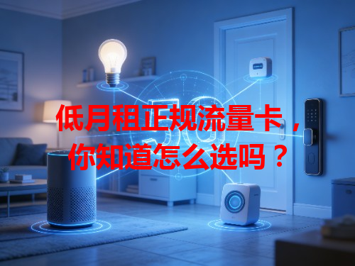 低月租正规流量卡，你知道怎么选吗？