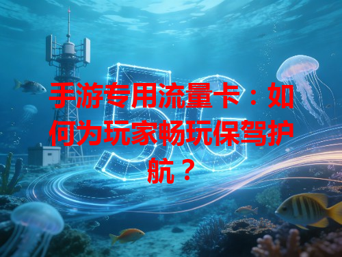 手游专用流量卡：如何为玩家畅玩保驾护航？