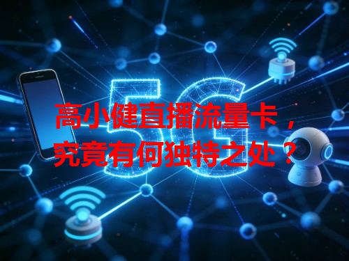 高小健直播流量卡，究竟有何独特之处？