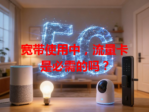 宽带使用中，流量卡是必需的吗？