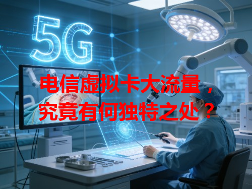电信虚拟卡大流量，究竟有何独特之处？
