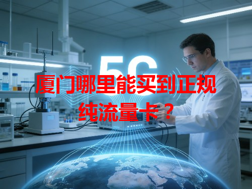 厦门哪里能买到正规纯流量卡？
