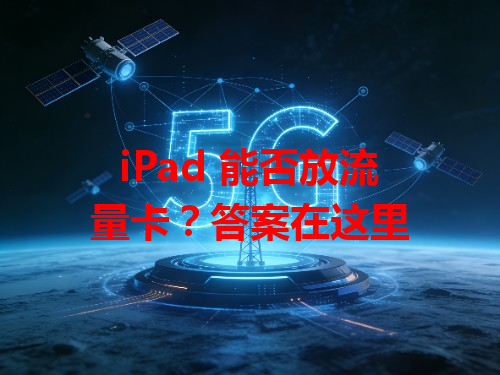 iPad 能否放流量卡？答案在这里