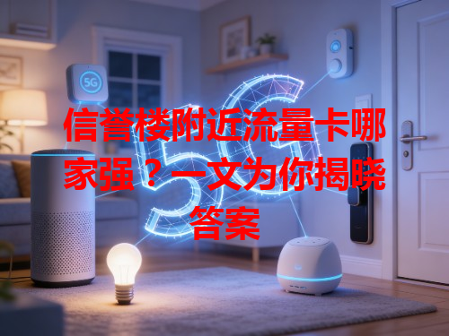 信誉楼附近流量卡哪家强？一文为你揭晓答案