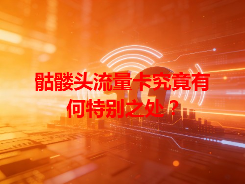 骷髅头流量卡究竟有何特别之处？